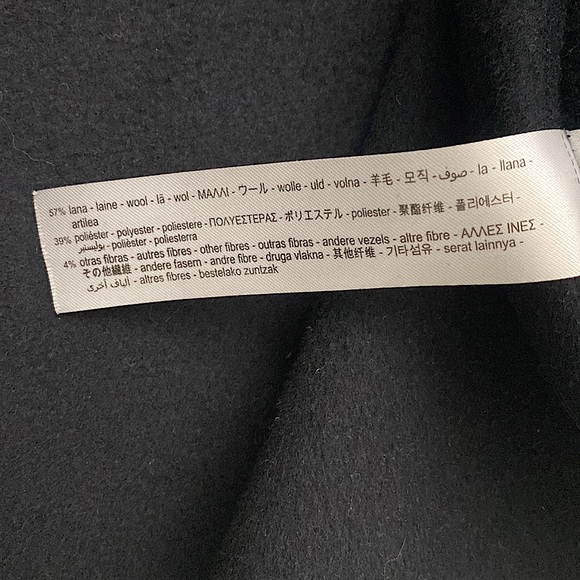 Zara navy wool shacket - Picture 4 of 4